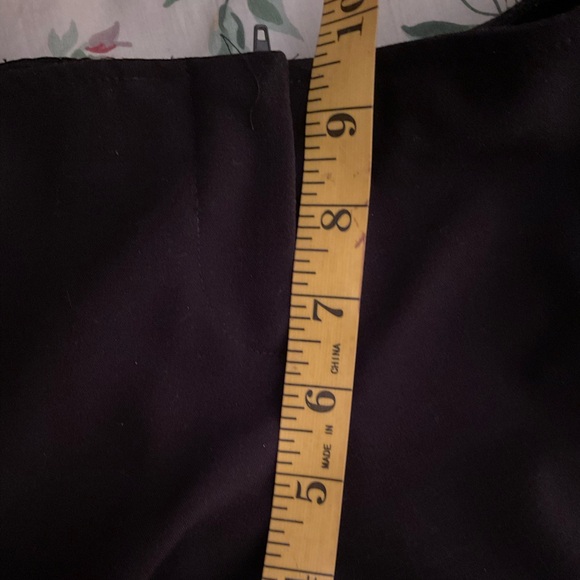 Cache Vintage Y2K Black Embroidered Boho Flared Leg Pants. Festival, retro. 6 - Picture 12 of 16